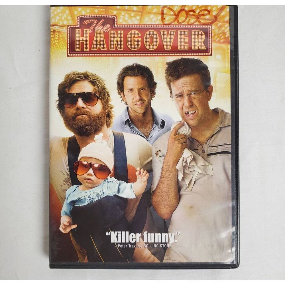 The Hangover (DVD, 2009) Bradley Cooper, Zach Galifianakis, Ed Helms – Comedy Hi